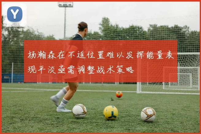 杨瀚森在不适位置难以发挥能量表现平淡亟需调整战术策略